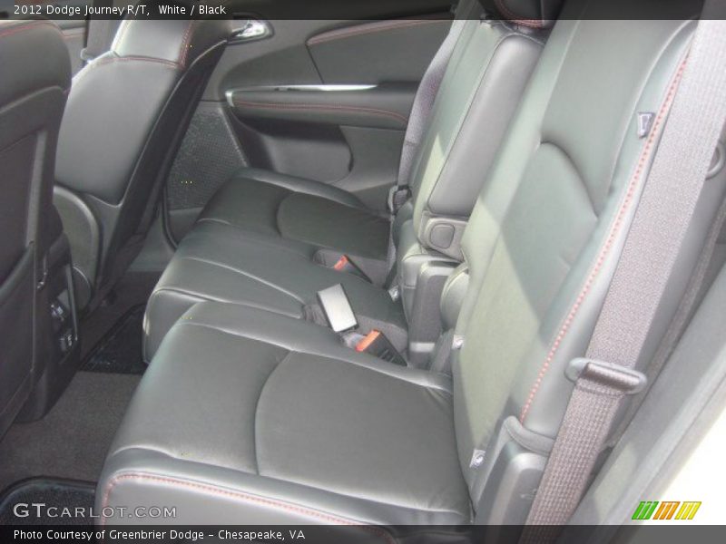 White / Black 2012 Dodge Journey R/T