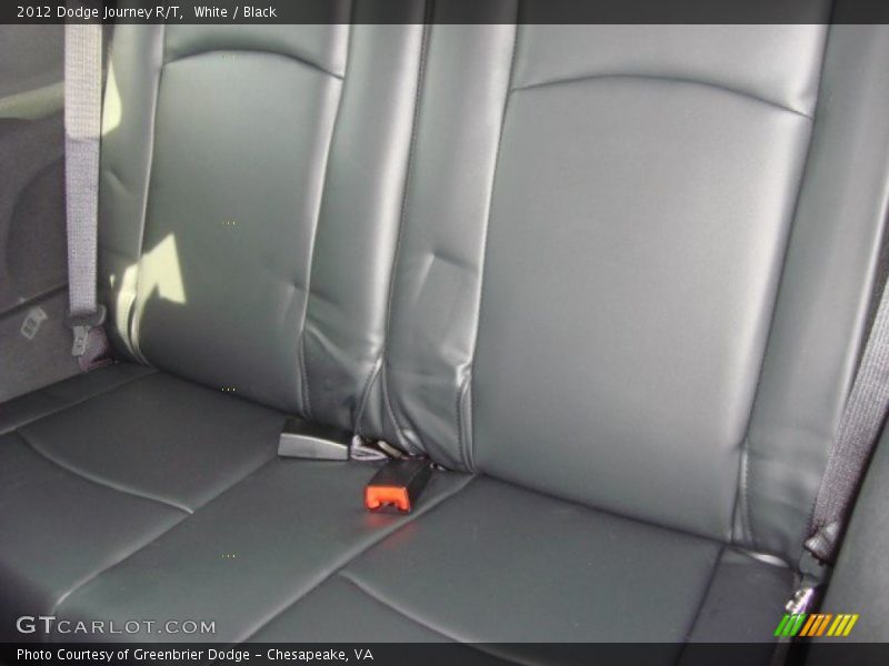 White / Black 2012 Dodge Journey R/T