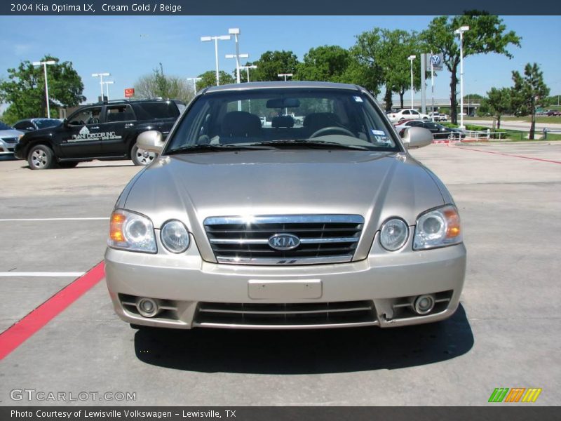 Cream Gold / Beige 2004 Kia Optima LX