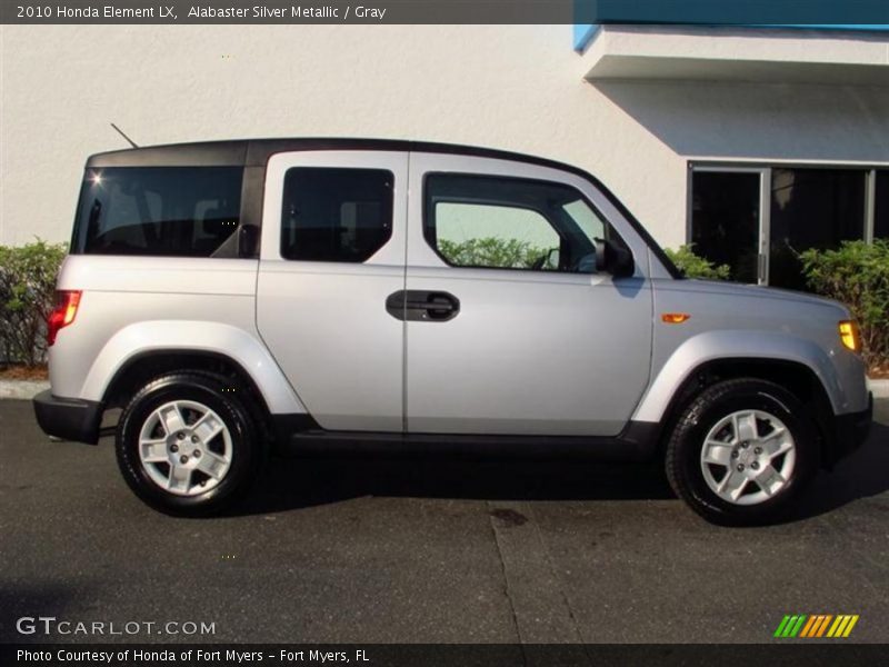 Alabaster Silver Metallic / Gray 2010 Honda Element LX