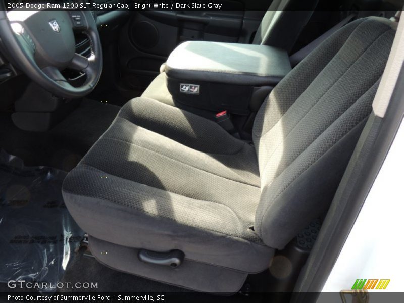 Bright White / Dark Slate Gray 2005 Dodge Ram 1500 SLT Regular Cab