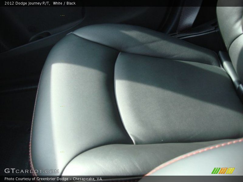 White / Black 2012 Dodge Journey R/T