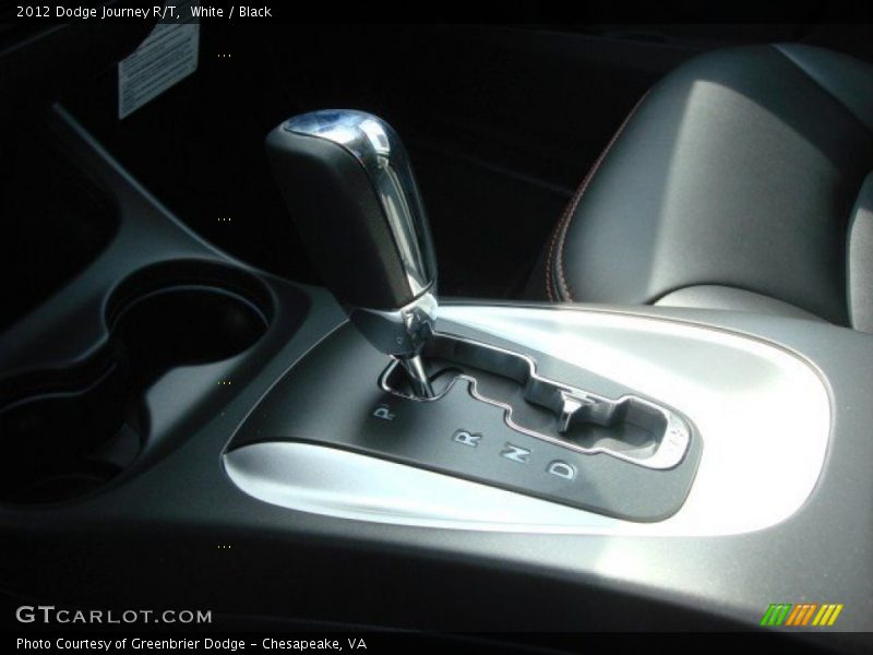 White / Black 2012 Dodge Journey R/T