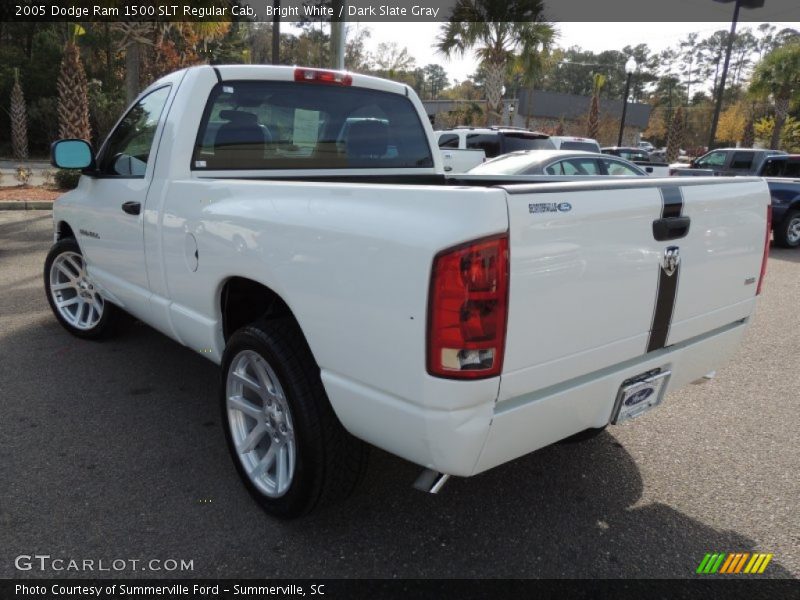 Bright White / Dark Slate Gray 2005 Dodge Ram 1500 SLT Regular Cab
