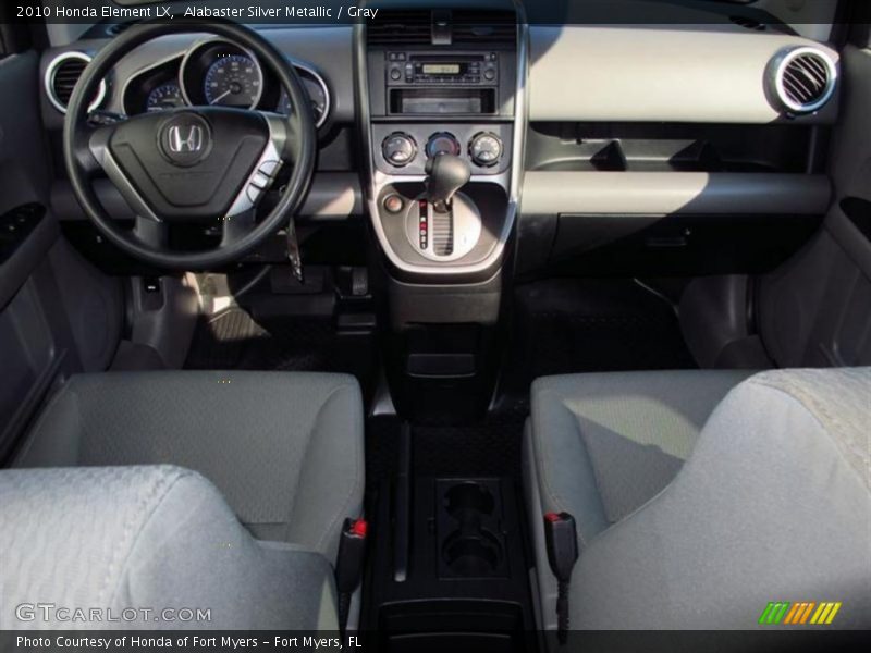 Alabaster Silver Metallic / Gray 2010 Honda Element LX