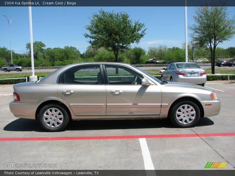 Cream Gold / Beige 2004 Kia Optima LX
