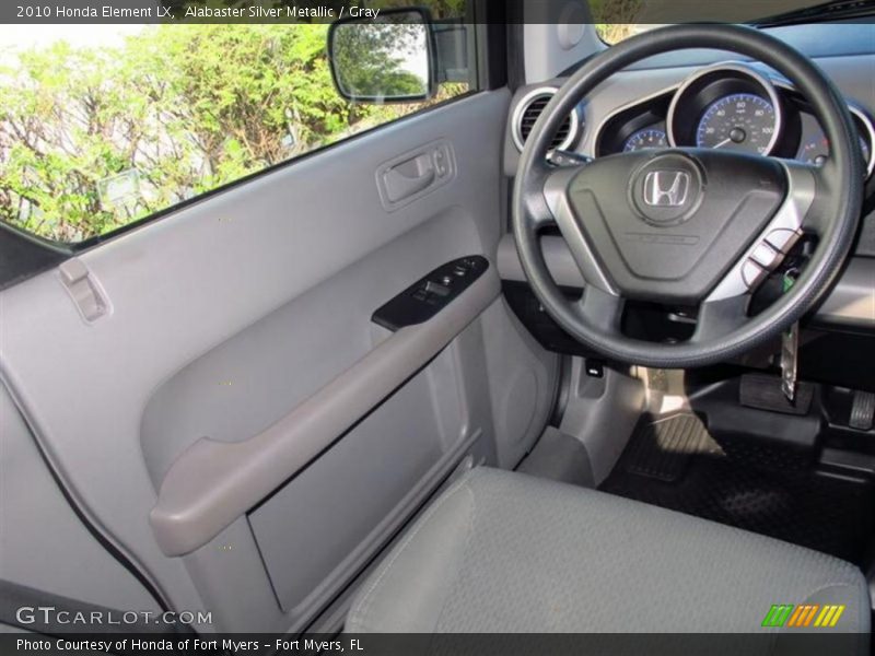 Alabaster Silver Metallic / Gray 2010 Honda Element LX