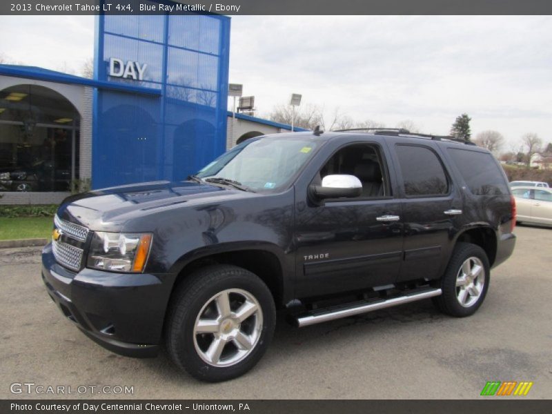 Blue Ray Metallic / Ebony 2013 Chevrolet Tahoe LT 4x4