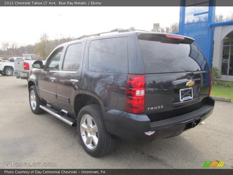 Blue Ray Metallic / Ebony 2013 Chevrolet Tahoe LT 4x4