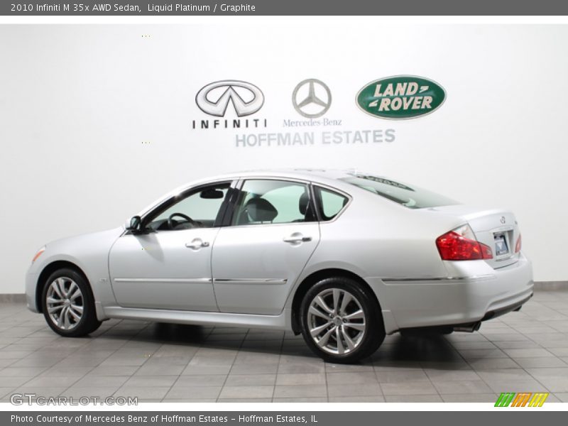 Liquid Platinum / Graphite 2010 Infiniti M 35x AWD Sedan
