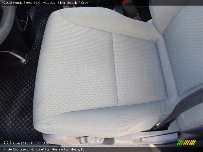 Alabaster Silver Metallic / Gray 2010 Honda Element LX