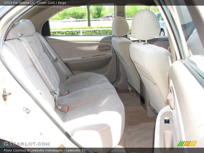 Cream Gold / Beige 2004 Kia Optima LX