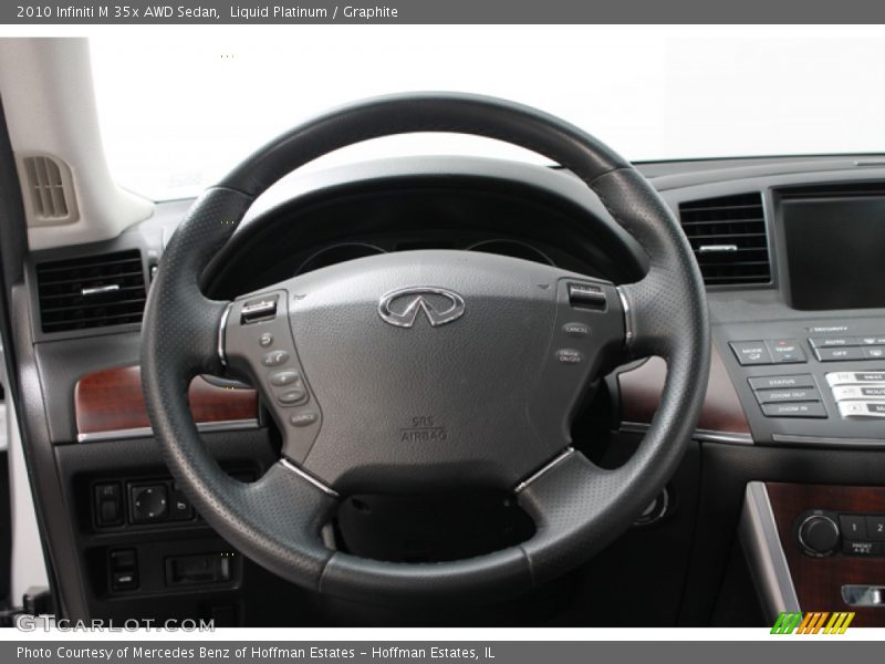 Liquid Platinum / Graphite 2010 Infiniti M 35x AWD Sedan