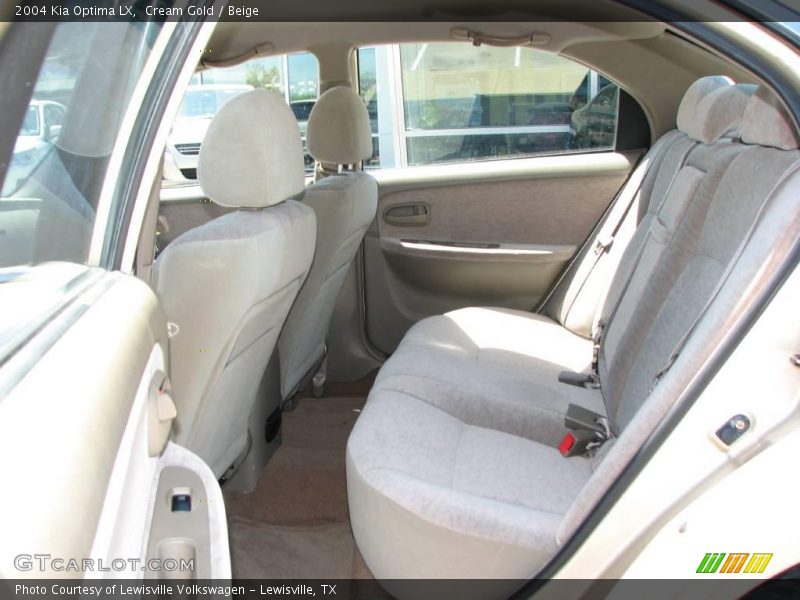 Cream Gold / Beige 2004 Kia Optima LX
