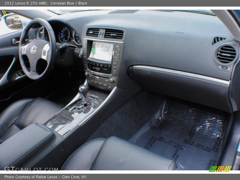 Cerulean Blue / Black 2012 Lexus IS 250 AWD