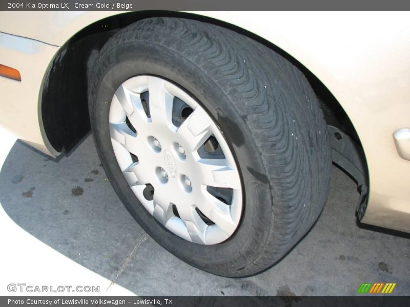 Cream Gold / Beige 2004 Kia Optima LX