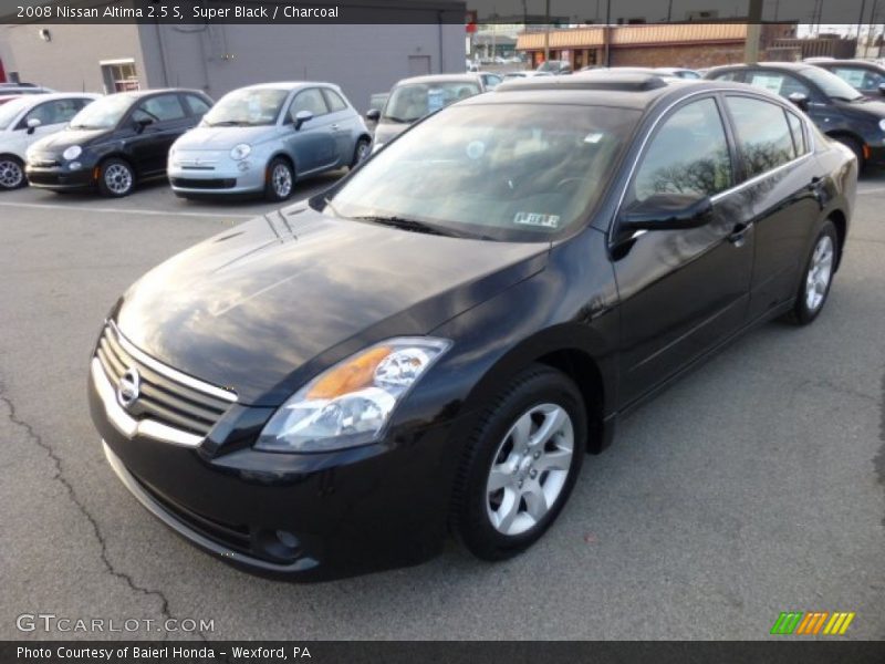 Super Black / Charcoal 2008 Nissan Altima 2.5 S