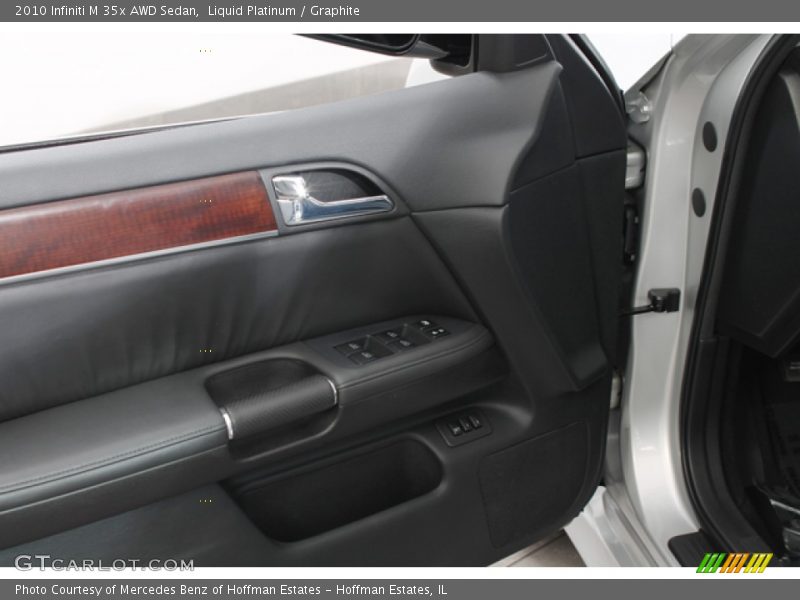 Liquid Platinum / Graphite 2010 Infiniti M 35x AWD Sedan