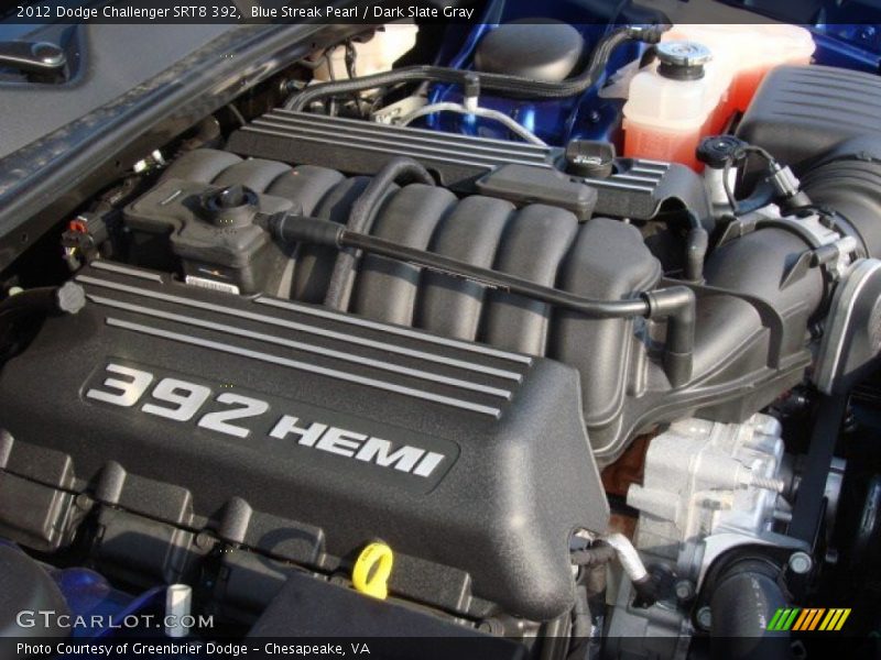  2012 Challenger SRT8 392 Engine - 6.4 Liter SRT HEMI OHV 16-Valve MDS V8