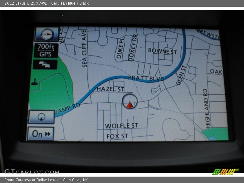Cerulean Blue / Black 2012 Lexus IS 250 AWD