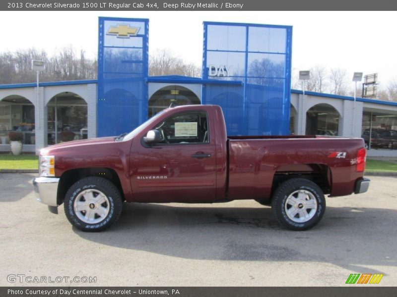  2013 Silverado 1500 LT Regular Cab 4x4 Deep Ruby Metallic