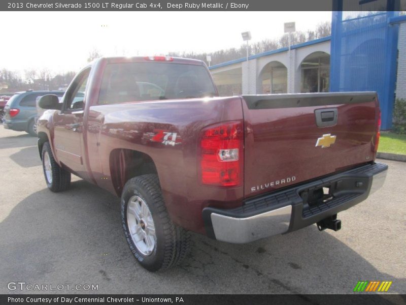 Deep Ruby Metallic / Ebony 2013 Chevrolet Silverado 1500 LT Regular Cab 4x4