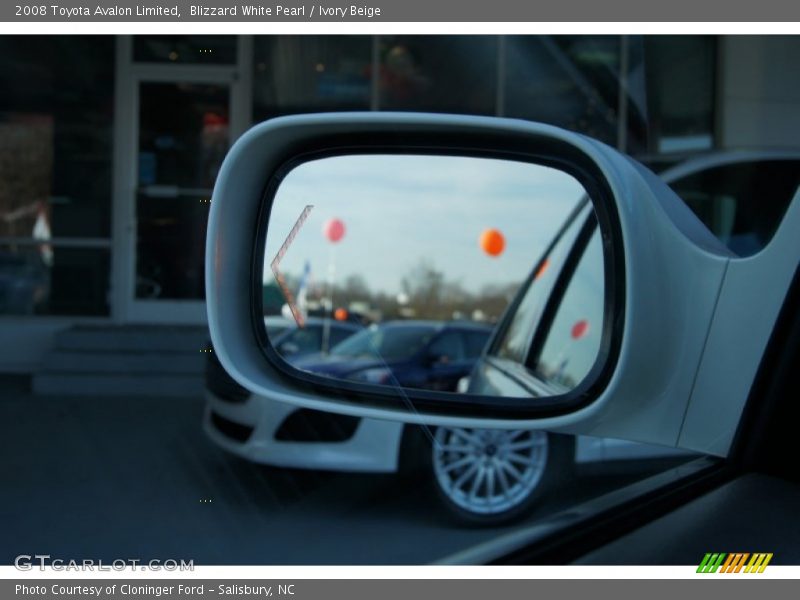 Blizzard White Pearl / Ivory Beige 2008 Toyota Avalon Limited