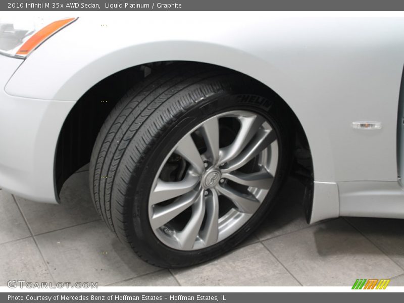 Liquid Platinum / Graphite 2010 Infiniti M 35x AWD Sedan