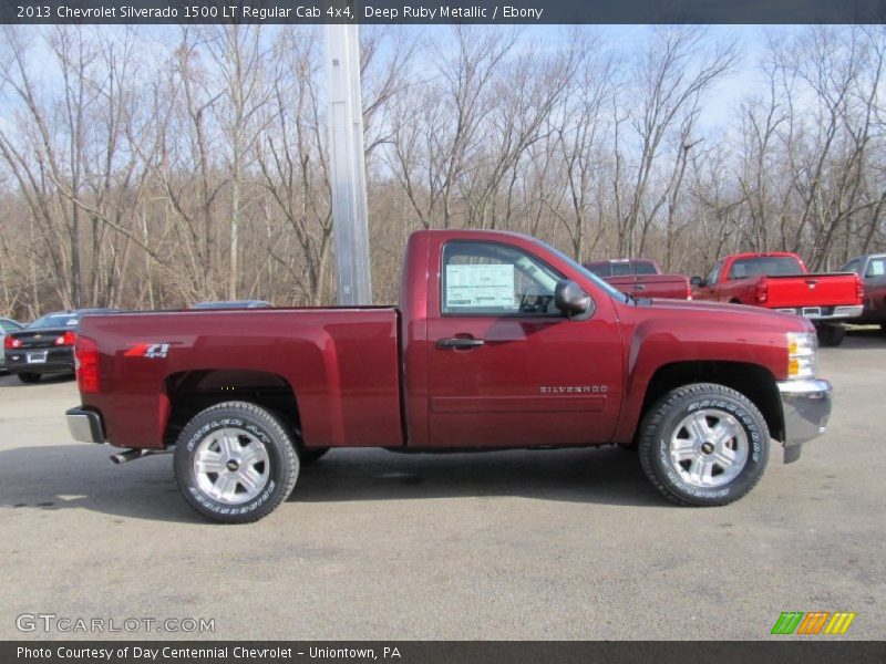 2013 Silverado 1500 LT Regular Cab 4x4 Deep Ruby Metallic