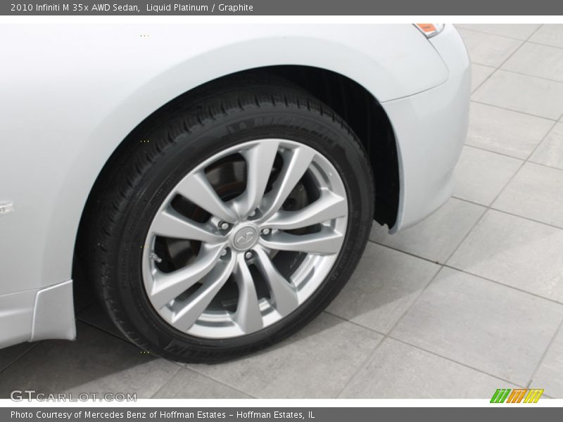 Liquid Platinum / Graphite 2010 Infiniti M 35x AWD Sedan