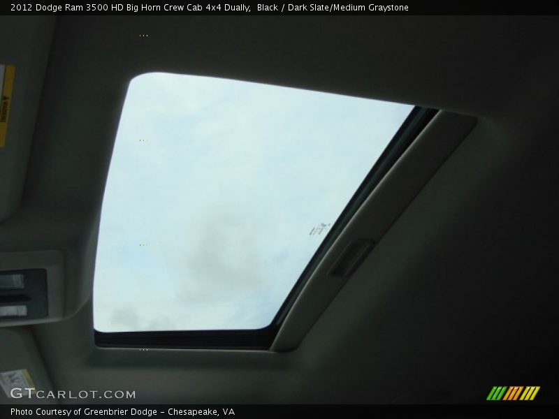 Black / Dark Slate/Medium Graystone 2012 Dodge Ram 3500 HD Big Horn Crew Cab 4x4 Dually