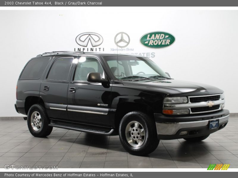 Black / Gray/Dark Charcoal 2003 Chevrolet Tahoe 4x4