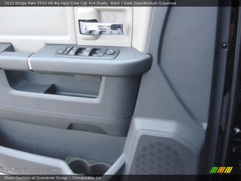 Black / Dark Slate/Medium Graystone 2012 Dodge Ram 3500 HD Big Horn Crew Cab 4x4 Dually