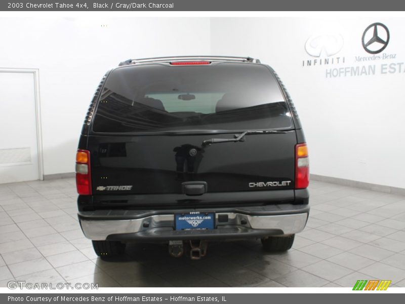 Black / Gray/Dark Charcoal 2003 Chevrolet Tahoe 4x4