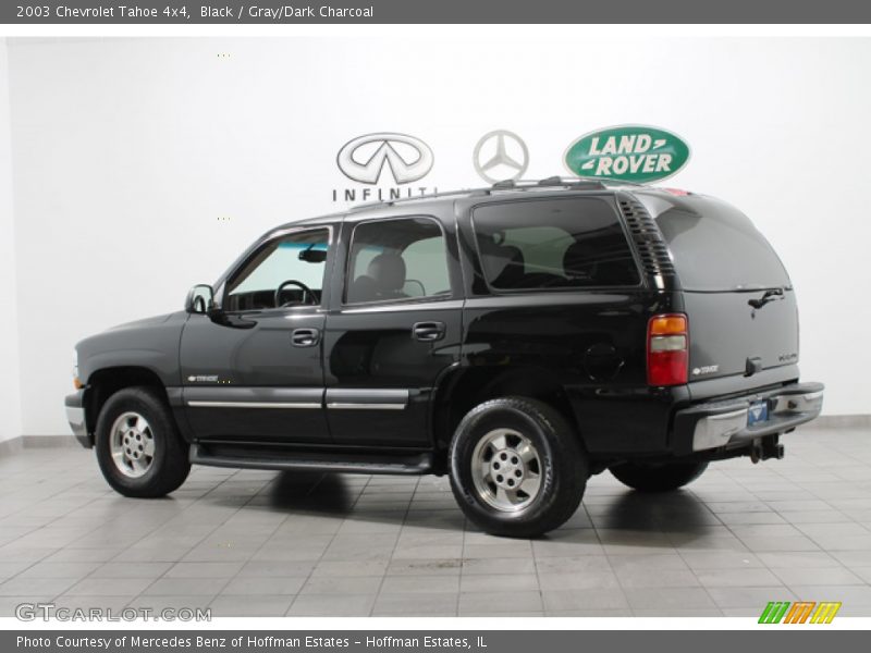 Black / Gray/Dark Charcoal 2003 Chevrolet Tahoe 4x4