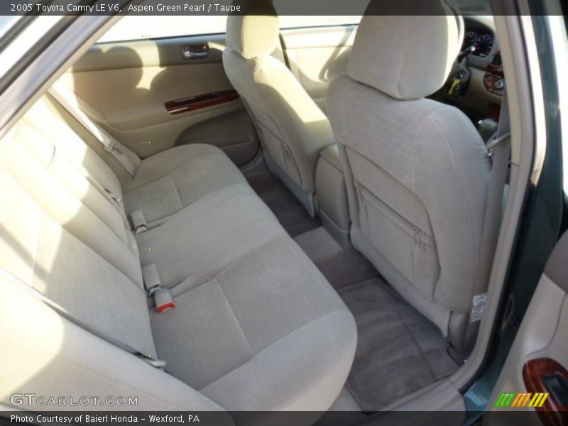 Aspen Green Pearl / Taupe 2005 Toyota Camry LE V6