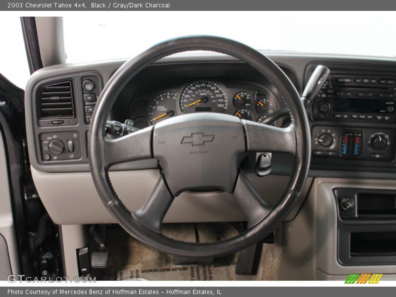 Black / Gray/Dark Charcoal 2003 Chevrolet Tahoe 4x4