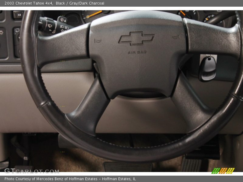 Black / Gray/Dark Charcoal 2003 Chevrolet Tahoe 4x4
