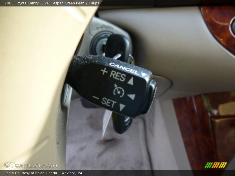 Aspen Green Pearl / Taupe 2005 Toyota Camry LE V6