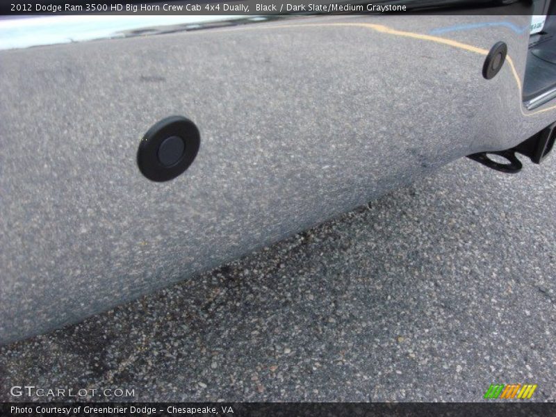 Black / Dark Slate/Medium Graystone 2012 Dodge Ram 3500 HD Big Horn Crew Cab 4x4 Dually