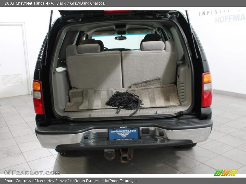 Black / Gray/Dark Charcoal 2003 Chevrolet Tahoe 4x4