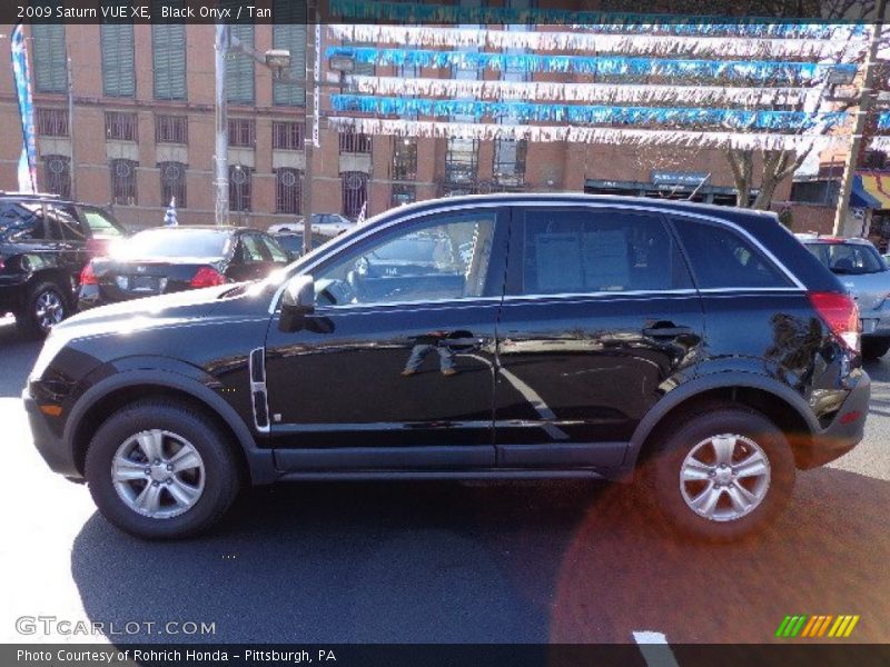 Black Onyx / Tan 2009 Saturn VUE XE