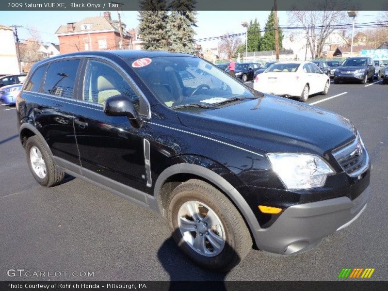 Black Onyx / Tan 2009 Saturn VUE XE