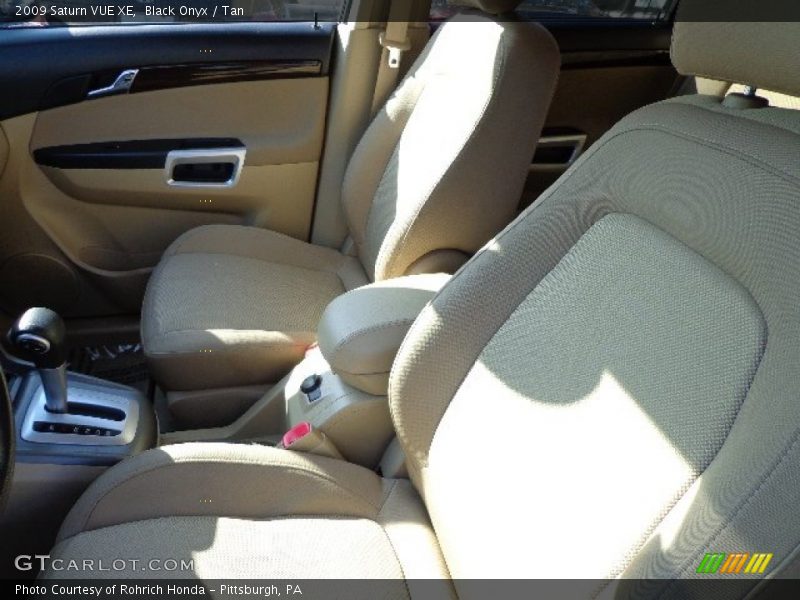 Black Onyx / Tan 2009 Saturn VUE XE