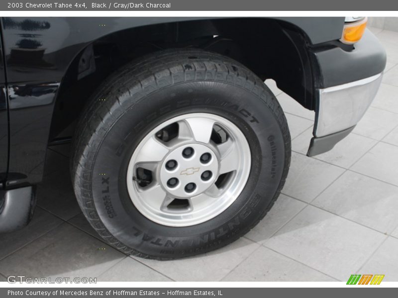Black / Gray/Dark Charcoal 2003 Chevrolet Tahoe 4x4