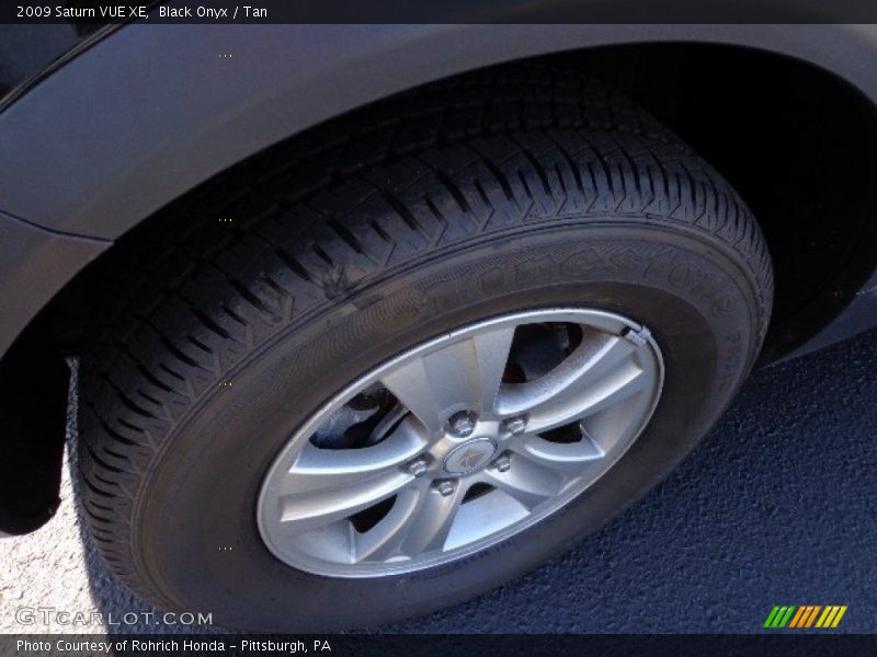 Black Onyx / Tan 2009 Saturn VUE XE