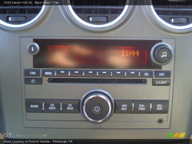 Black Onyx / Tan 2009 Saturn VUE XE