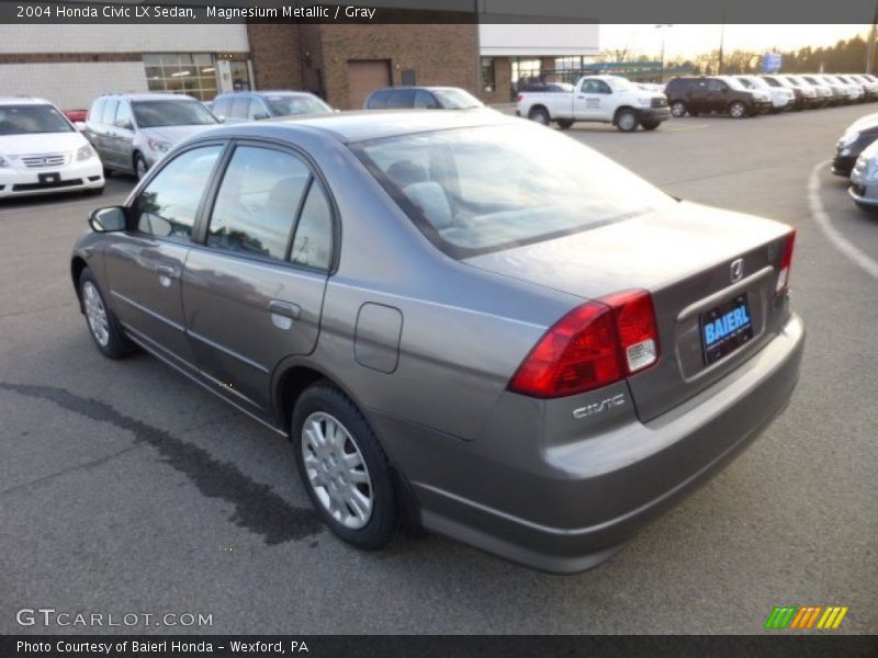 Magnesium Metallic / Gray 2004 Honda Civic LX Sedan