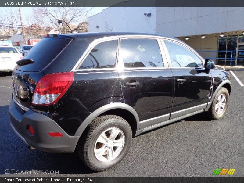 Black Onyx / Tan 2009 Saturn VUE XE