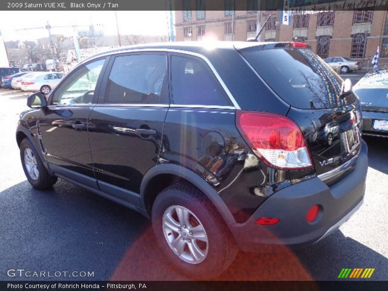 Black Onyx / Tan 2009 Saturn VUE XE